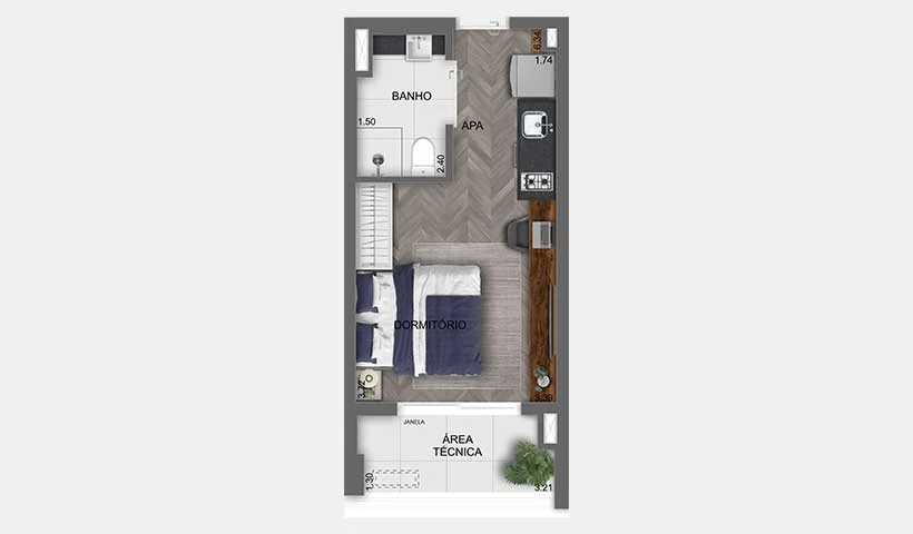 Chanes Street - Planta 1