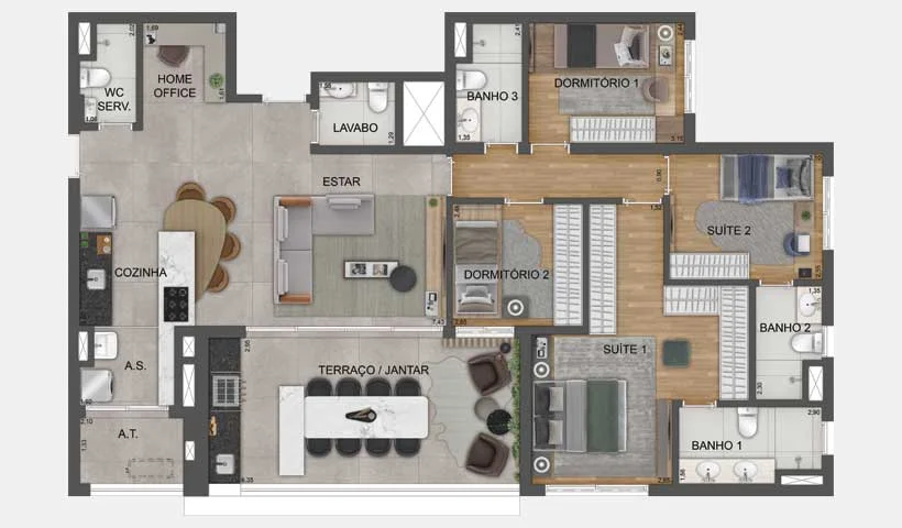 Mooca Citta Milano - Planta 2