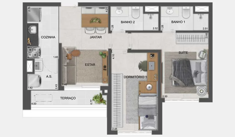 Reserva Sao Caetano Parque - Planta 3