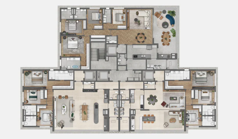 Lindenberg Alto de Pinheiros - Planta 3
