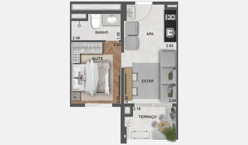 Villares Parada Inglesa - Planta 4