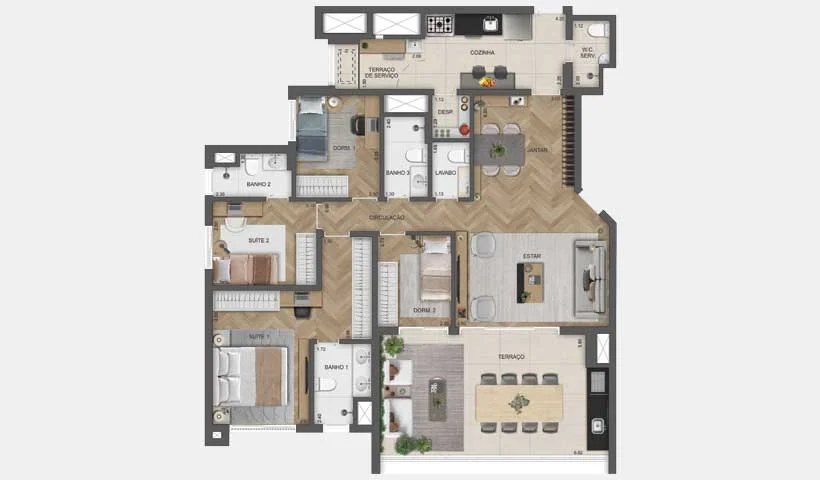 East Blue Residences - Planta 4