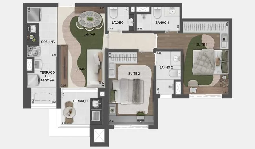 Reserva Sao Caetano Parque - Planta 4