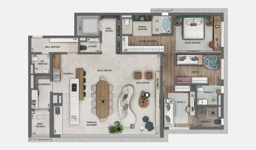 Lindenberg Alto de Pinheiros - Planta 6