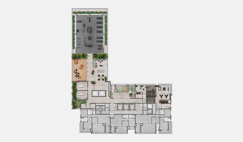 Jota Studios Vila Mariana - Planta 6