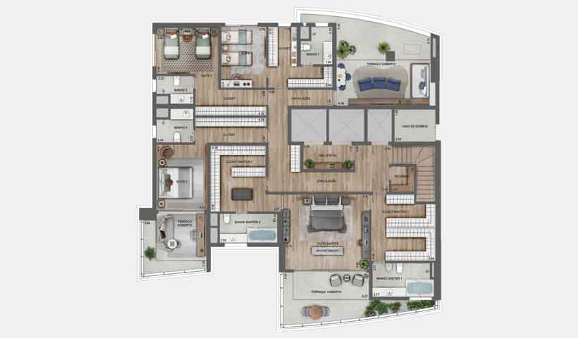 Lindenberg Ibirapuera - Planta 4